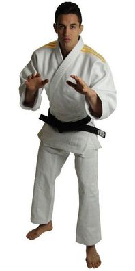 adidas Judo-Anzug J690 Quest Weiß / Orange