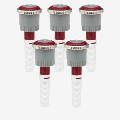 5x Hunter - Rotator Düse - Typ MP 815 90° - 210° / Wurfweite von 2,5 bis 4,9 m