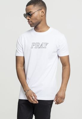Mister Tee T-Shirt Pray Hands Tee White