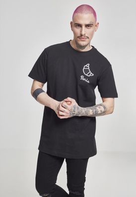 Mister Tee T-Shirt Paris Tee Black