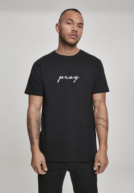 Mister Tee T-Shirt Pray EMB Tee Black