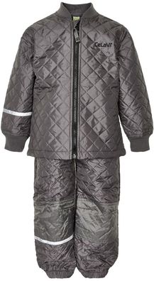 Celavi Kinder Thermo Set Basic Thermal Set Solid Grey