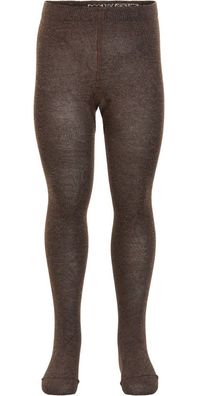 Minymo Kinder Strümpfe Stocking Solid Blackgrey