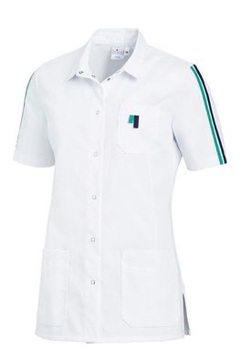 Leiber Damen Hosenkasack mit 1/2 Ärmel 08/2740/0183 Weiß/Smaragd