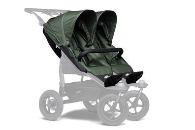 TFK Ersatzbezug (Sitz und Verdeck) für Duo Kinderwagen, oliv