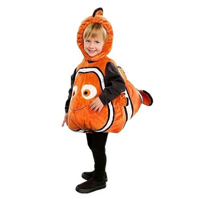 Clown Fisch Nemo Kostum Fasching Karneval Verkleidung Kinder Madchen Jungen