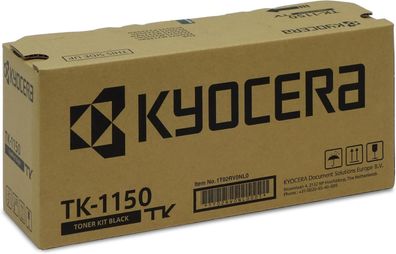 Kyocera TK-1150 Toner Schwarz 1T02RV0NL0. Toner Drucker ca.3000 Seiten