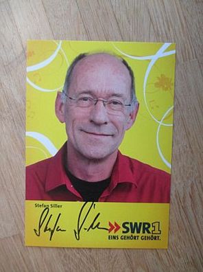 SWR Moderator Stefan Siller - handsigniertes Autogramm!!!