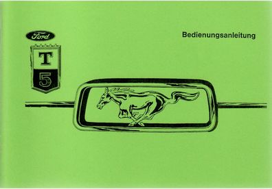 Bedienungsanleitung Ford Mustang T 5 mit 8 Zylinder Motor, Auto, PKW, Oldtimer, USA