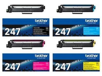 Brother Jumbo-Tonerkassette TN247BK TN247M TN247Y TN247C