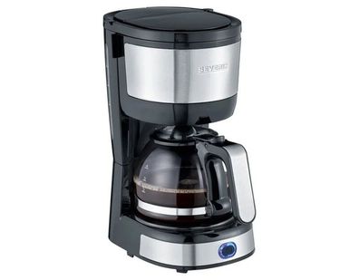 Severin Filterkaffeemaschine KA 9258, 750W schwarz/silber