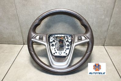 Opel Insignia A Lenkrad Lederlenkrad Multifunktion braun 13316548 6QNWL