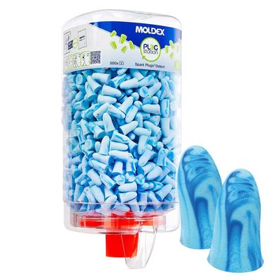 Moldex 7859 Spender mit Spark Plug Detect Gehörschutzstöpsel -500 Paar