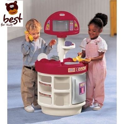 Little Tikes Elektronische Kinderküche , Spielküche mit Sound, Zubehör & Lernspaß