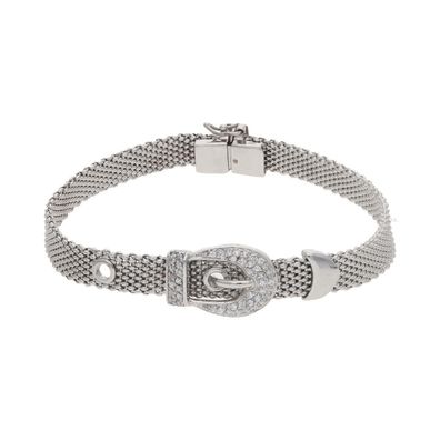 JuwelmaLux Armband 925 Silber mit Zirkonia JL15-03-0159
