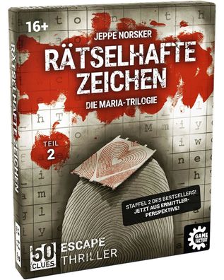 Game Factory - Escape Spiel - Rätselhafte Zeichen Thriller Exitgame Rätselspiel