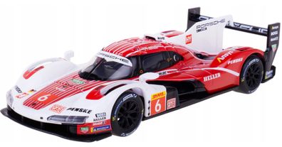 Bburago 1:43 Porsche 963 Penske #6 Modellauto 18-38319 Hardcase Sammler