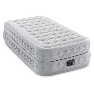 INTEX 64488ND Luftbett DuraBeam Supreme Twin 99x191x51cm mit Pumpe Gästebett