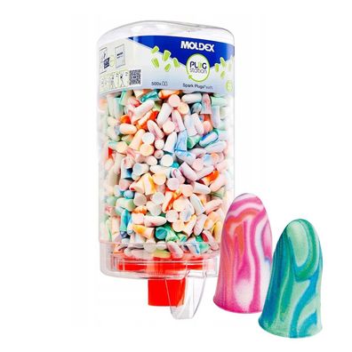 Moldex 7850 Spender mit Spark Plugs Soft Gehörschutzstöpsel -500 Paar
