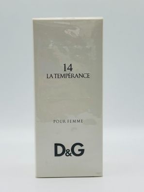 Dolce & Gabbana Anthology nº 14 La Temperance 100 Ml Eau de Toilette Spray