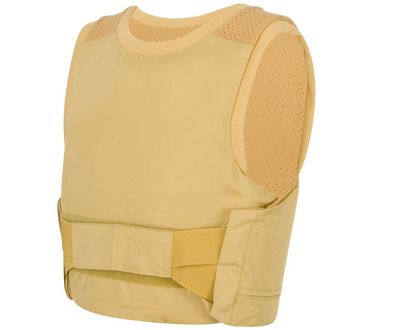 Original Mehler Stichschutzweste Beige Kettengeflecht Polizei Security Rettungsdienst