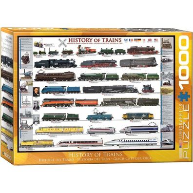 Eurographics Zuggeschichte Puzzle 1000 Teile