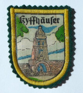 Kyffhäuser Harz Ärmel Aufnäher Abzeichen DDR