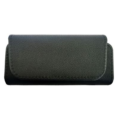 Angelo Etui passend für IQOS 3 Geräte, Lederimitat Schwarz