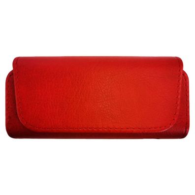 Angelo Etui passend für IQOS 3 Geräte und Sticks, Lederimitat Rot