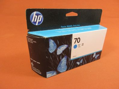 Original HP 70 Cyan C9452A OVP , ruckerpatrone, P ink cartridge