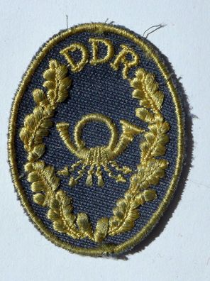 DDR Post Aufnäher Abzeichen Uniform