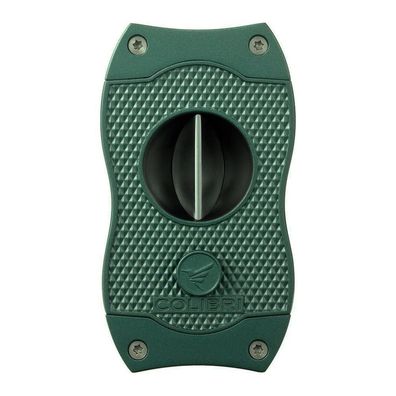 Colibri Zigarrenschneider (Diamond V-Cut / Kerbschnitt) grün