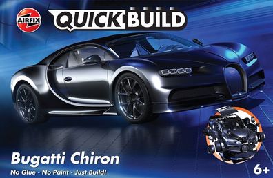 Airfix J6025 Quickbuild Bugatti Chiron - Black