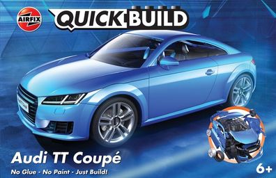 Airfix J6054 Quickbuild Audi TT Coupe - Blue