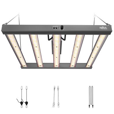 NovaGrove Pflanzenlampe LED Grow Lampe Vollspektrum IR Dimmbar PR32/24/15