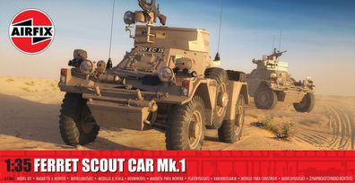 Airfix 1:35 A1386 Ferret Scout Car Mk.1
