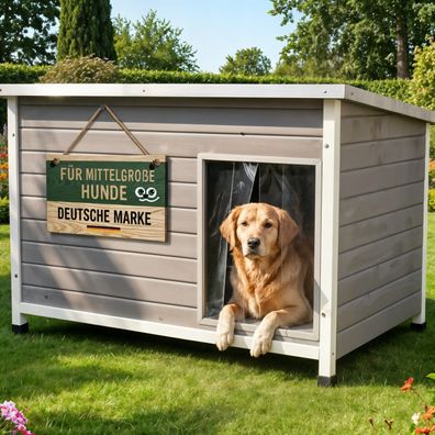 Hundehütte Hundehaus Hundeschlafplatz Jacky Größe L 105x67x68 cm