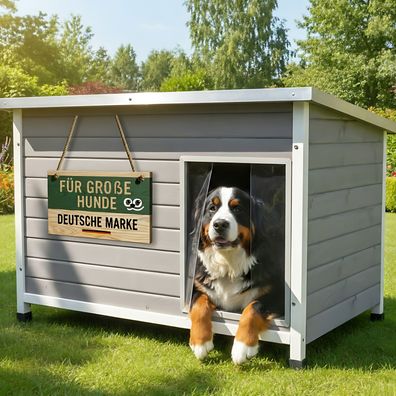 Hundehütte Hundehaus Hundeschlafplatz Jacky Größe XL 117x75,5x80 cm
