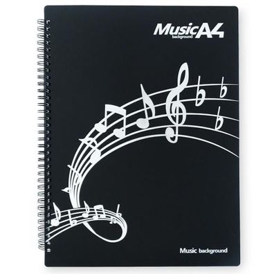 keepdrum Notenmappe MB40 Dokumentenmappe DIN A4