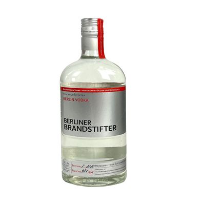 Berliner Brandstifter - Berlin Vodka, 43,3% Vol. 0,7 l