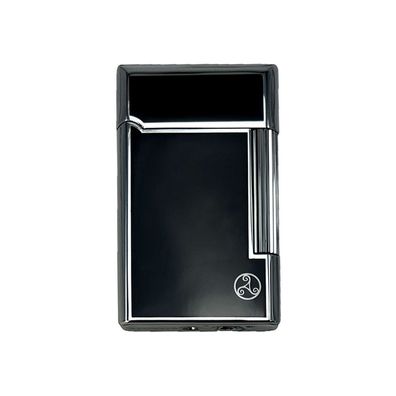 Rattray's Bel Black Chrome Feuerzeug, unbefüllt