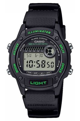 Casio Quarzuhr Alarm-Chrono für Damen und Jugendliche W-220H-1A3VEF