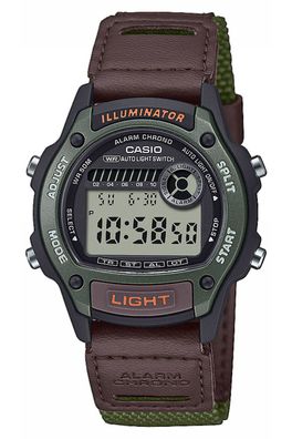 Casio Quarzuhr Alarm-Chrono für Damen und Jugendliche W-220HF-3AVEF