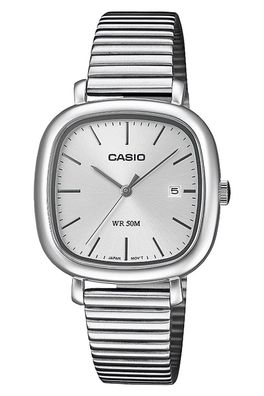Casio Damenuhr Edelstahl Silberfarben LTP-B166D-7AVEF