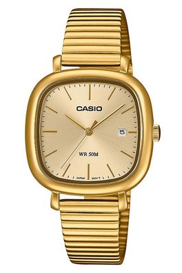 Casio Damen-Armbanduhr Edelstahl Vergoldet LTP-B166G-9AVEF