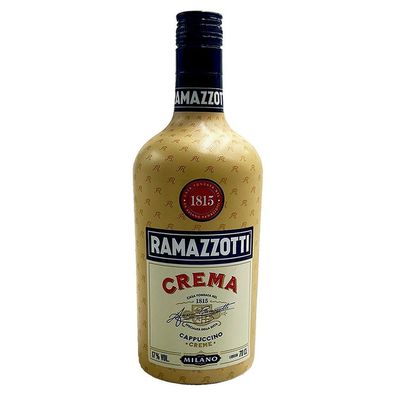 Ramazzotti Crema Italiana Cappuccino Cremelikör, 17% Vol. 0,7 l