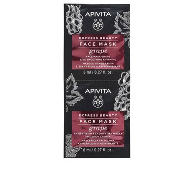 Express BEAUTY Anti-Falten-Gesichtsmaske mit Trauben 2 x 8 ml