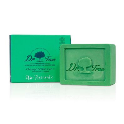 Dr. Tree Häufiger Gebrauch 2-in-1 Festes Shampoo 75g