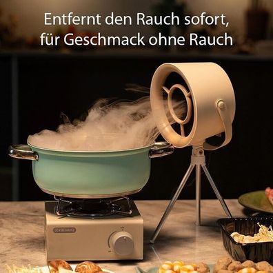 NEU Dunstabzugshaube Ventilator Gebläse für Tisch Camping Wohnmobil Grill Küche
