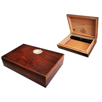 Angelo Humidor Mini Wurzelholzdekor, für 5 - 8 Zigarren